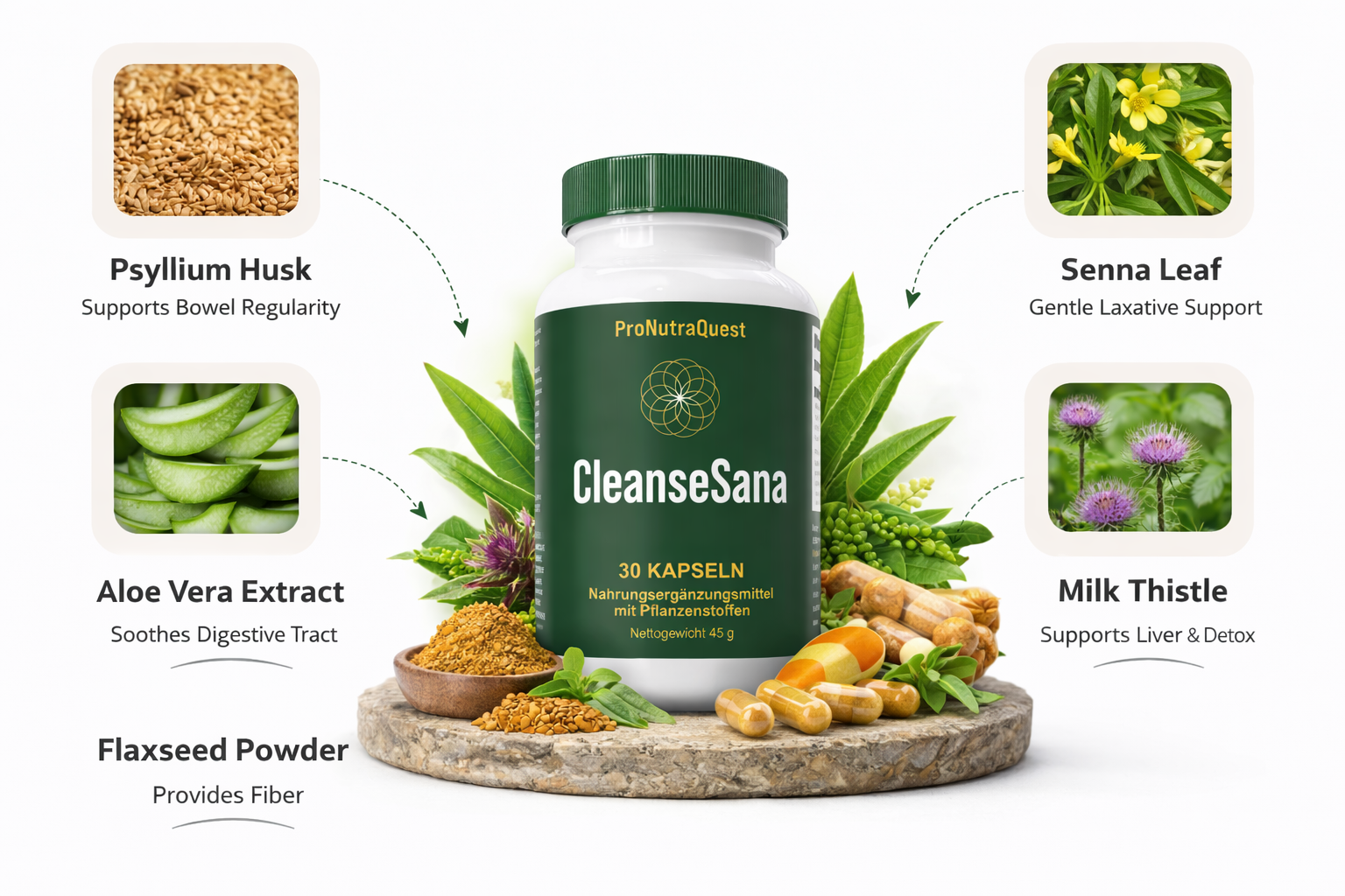 CleanseSana Ingredients